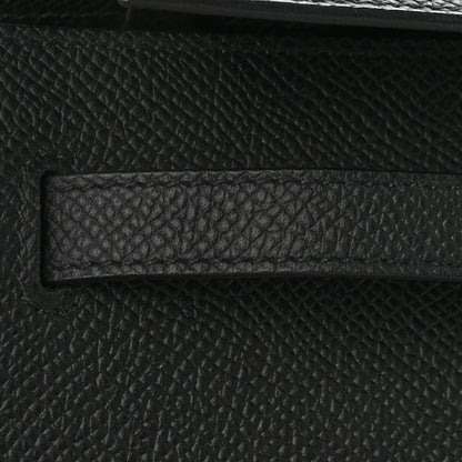 Hermes Epsom Kelly Wallet To Go Black 11 of 12