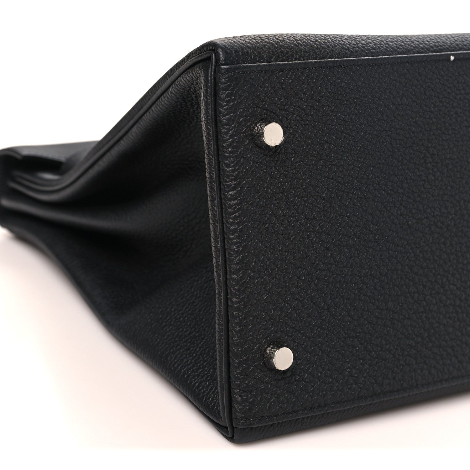 Hermes Togo Maxi Kelly Retourne 42 Black 8 of 9