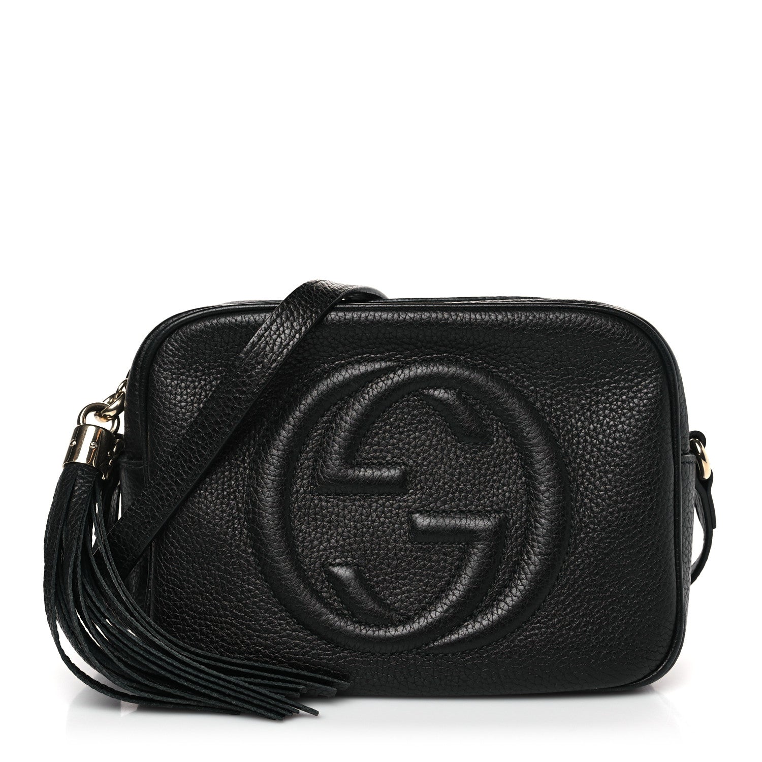 Gucci Pebbled Calfskin Small Soho Disco Bag Black 1 of 9