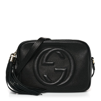 Gucci Pebbled Calfskin Small Soho Disco Bag Black 1 of 9