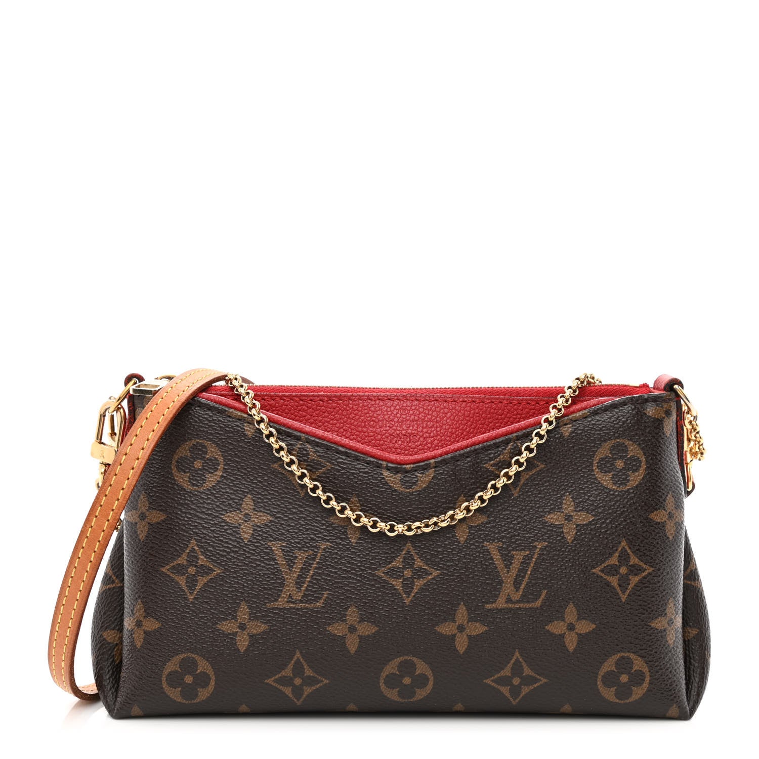 Louis Vuitton Monogram Pallas Clutch Cherry 1 of 11