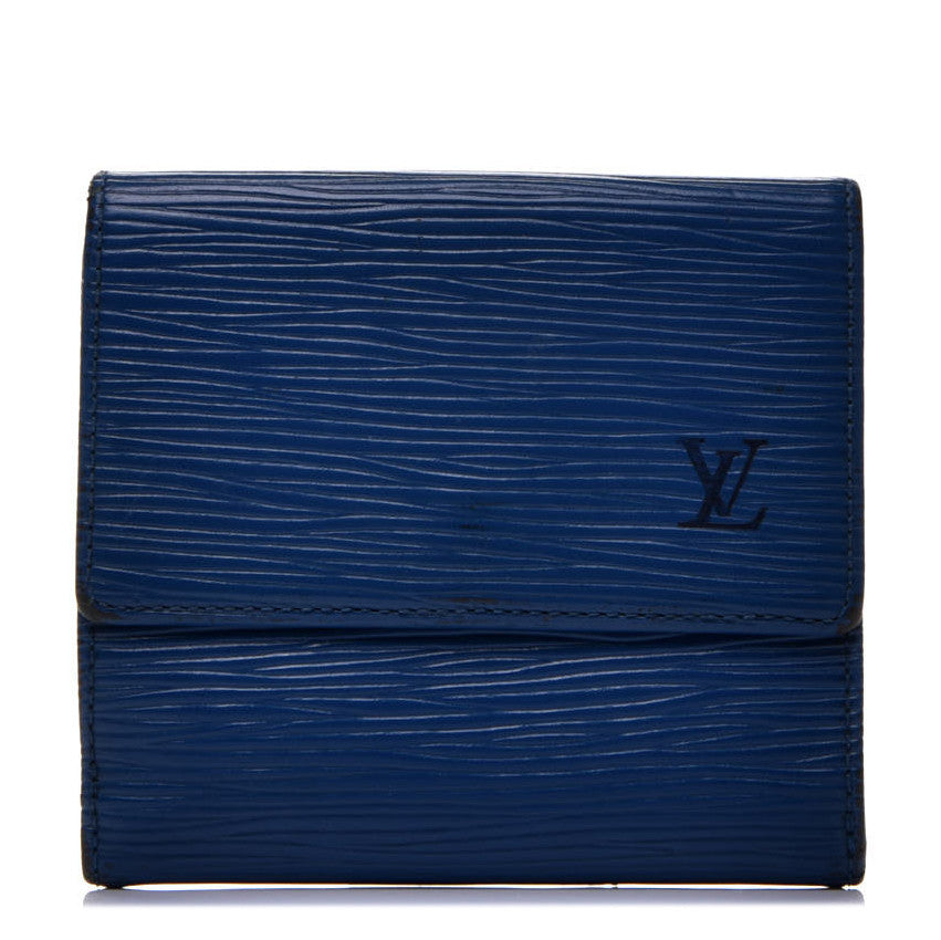 Louis Vuitton Epi Elise Wallet Myrtille 1 of 9