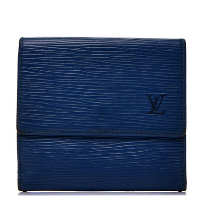 Louis Vuitton Epi Elise Wallet Myrtille 1 of 9