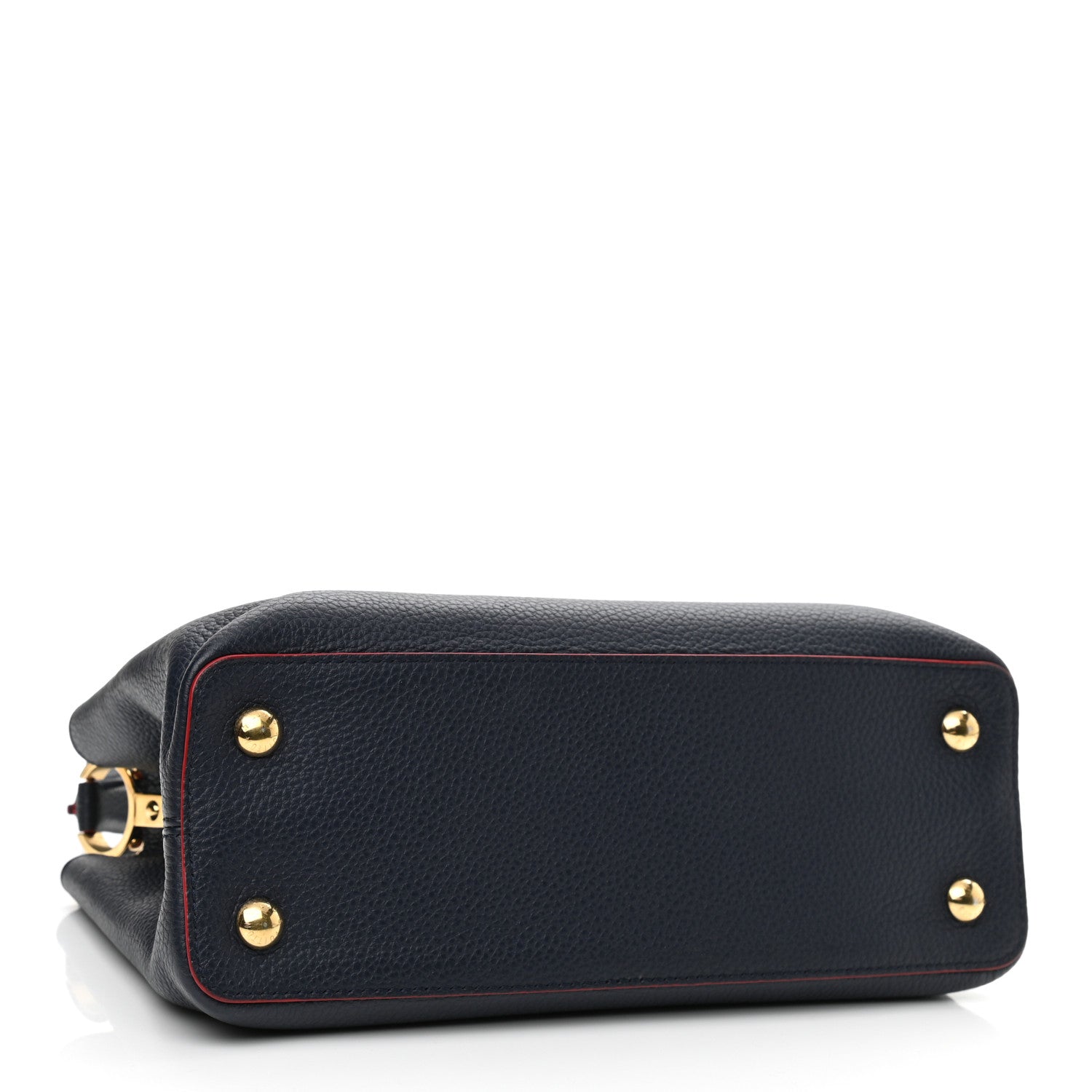 Louis Vuitton Taurillon Capucines PM Marine Rouge 4 of 9