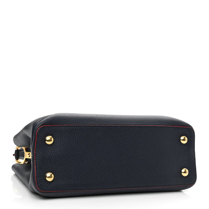 Louis Vuitton Taurillon Capucines PM Marine Rouge 4 of 9