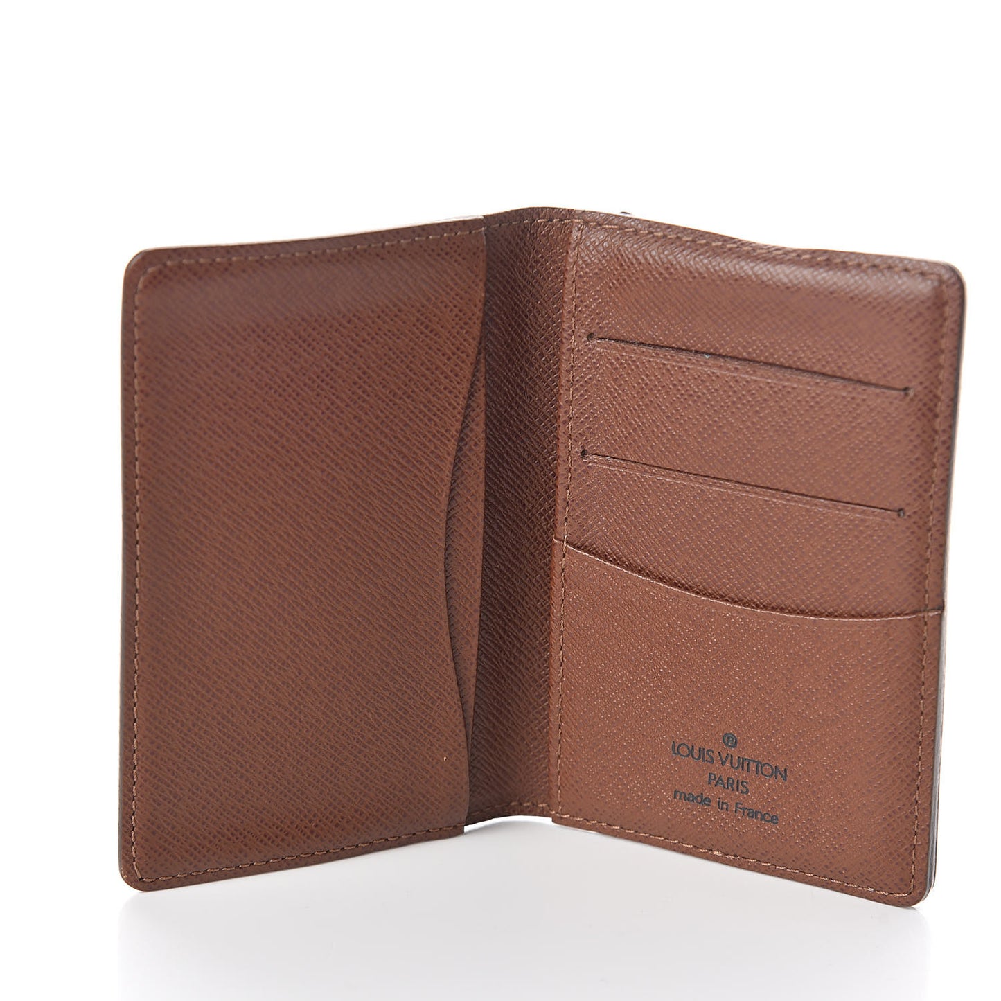 Monogram Pocket Organizer Card Holder