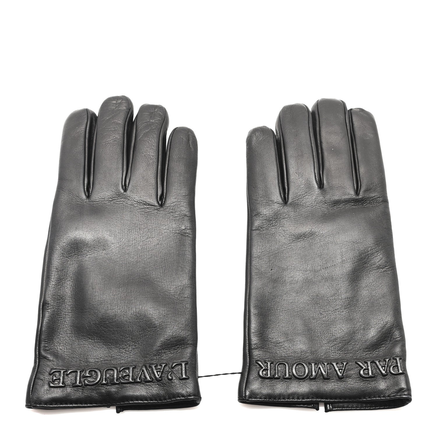 Gucci Nappa Lambskin Par Amoure L'Aveugle S Gloves 2 of 3