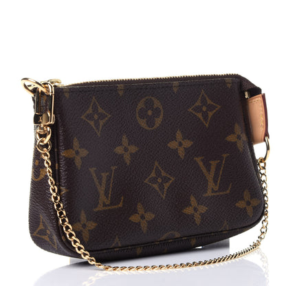Louis Vuitton Monogram Mini Pochette Accessories 3 of 11
