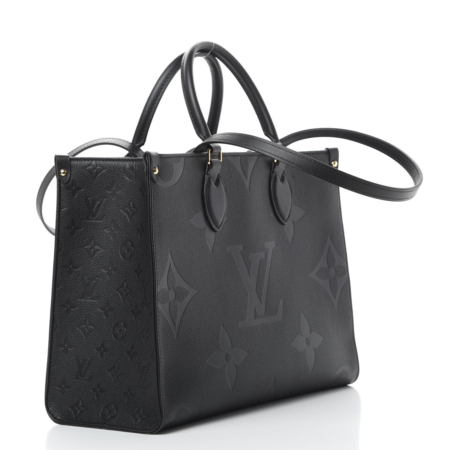 Louis Vuitton Empreinte Monogram Giant Onthego MM Black 4 of 10