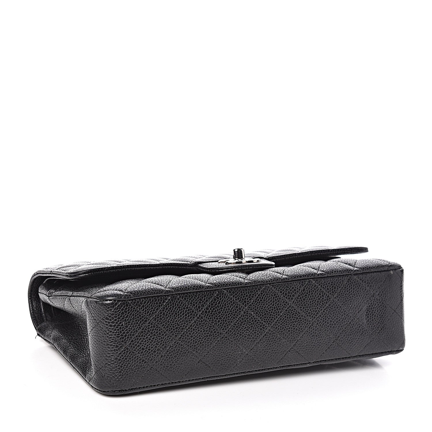 Chanel Caviar Quilted Medium Double Flap Black 4 of 15