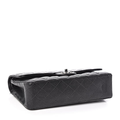 Chanel Caviar Quilted Medium Double Flap Black 4 of 15