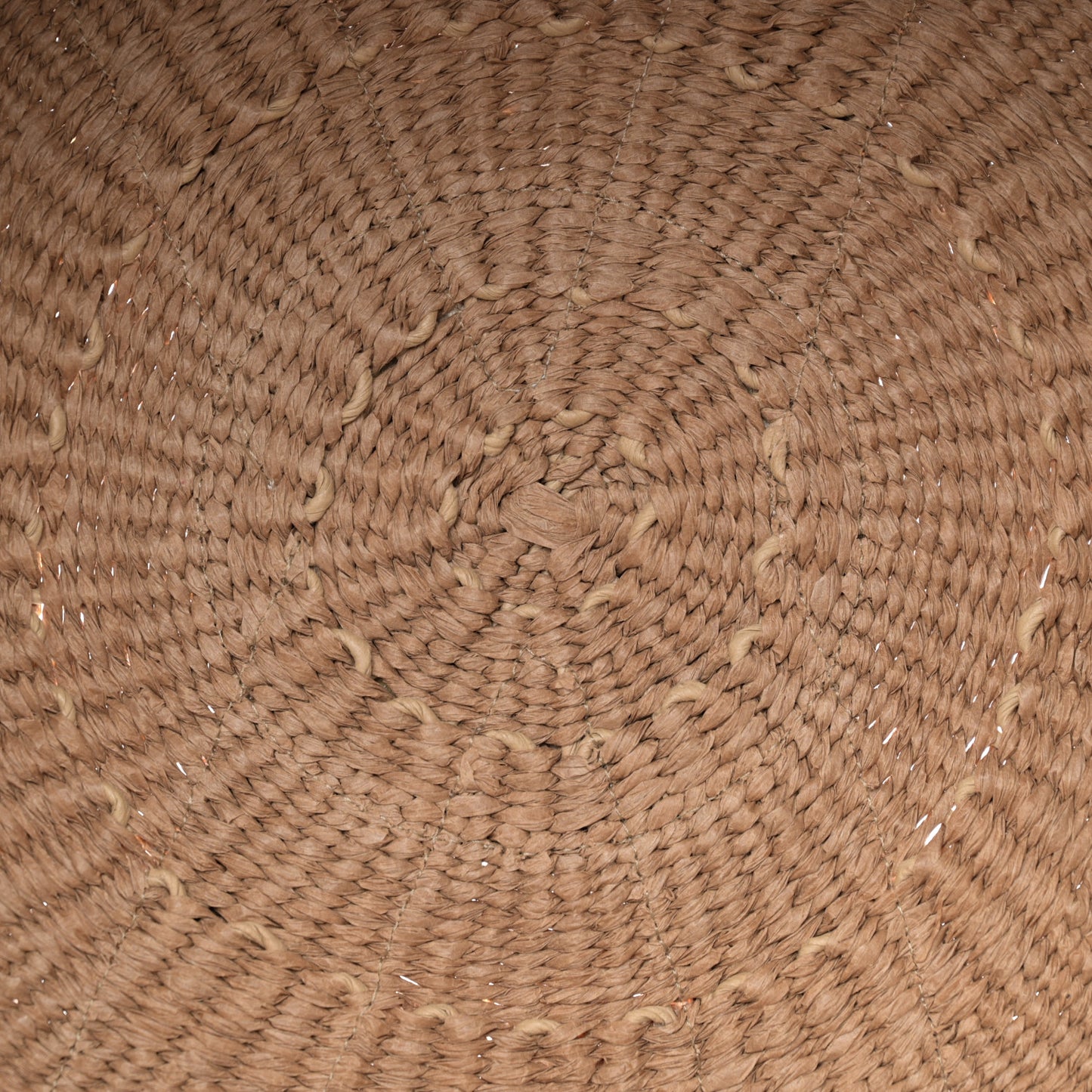 Raffia Large Woody Tote White