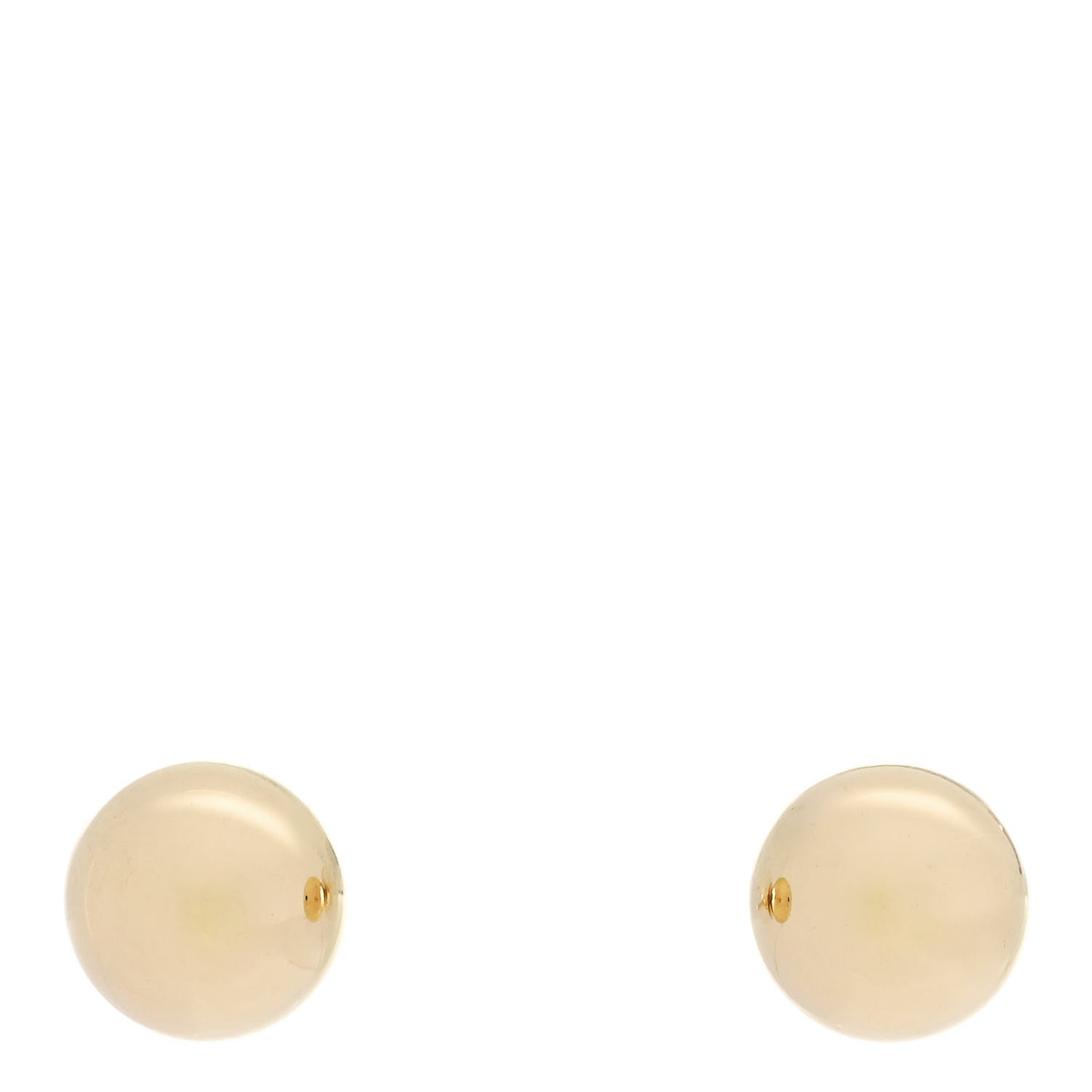 18K Yellow Gold 8mm Hardwear Ball Earrings