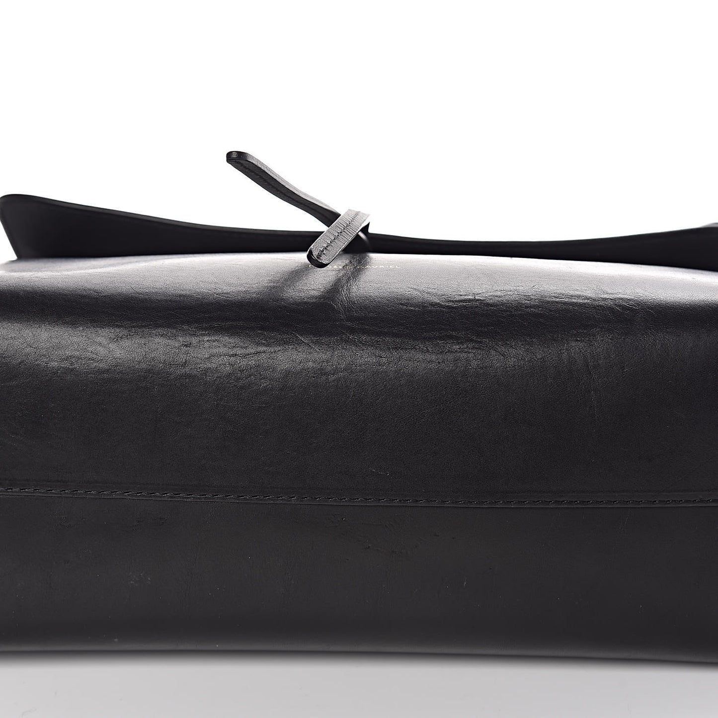 Calfskin Lady Bag Black Flamma