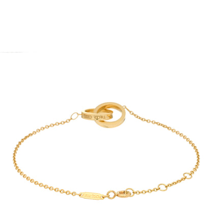 Tiffany 18K Yellow Gold 1837 Interlocking Circles Bracelet 2 of 3