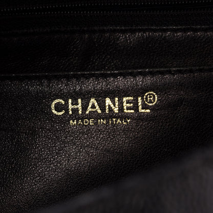 Chanel Caviar Quilted Jumbo Kelly Flap Black 8 of 13