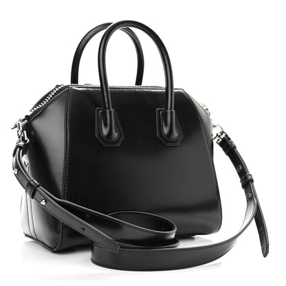 Givenchy Shiny Lord Calfskin Mini Antigona Black 3 of 10