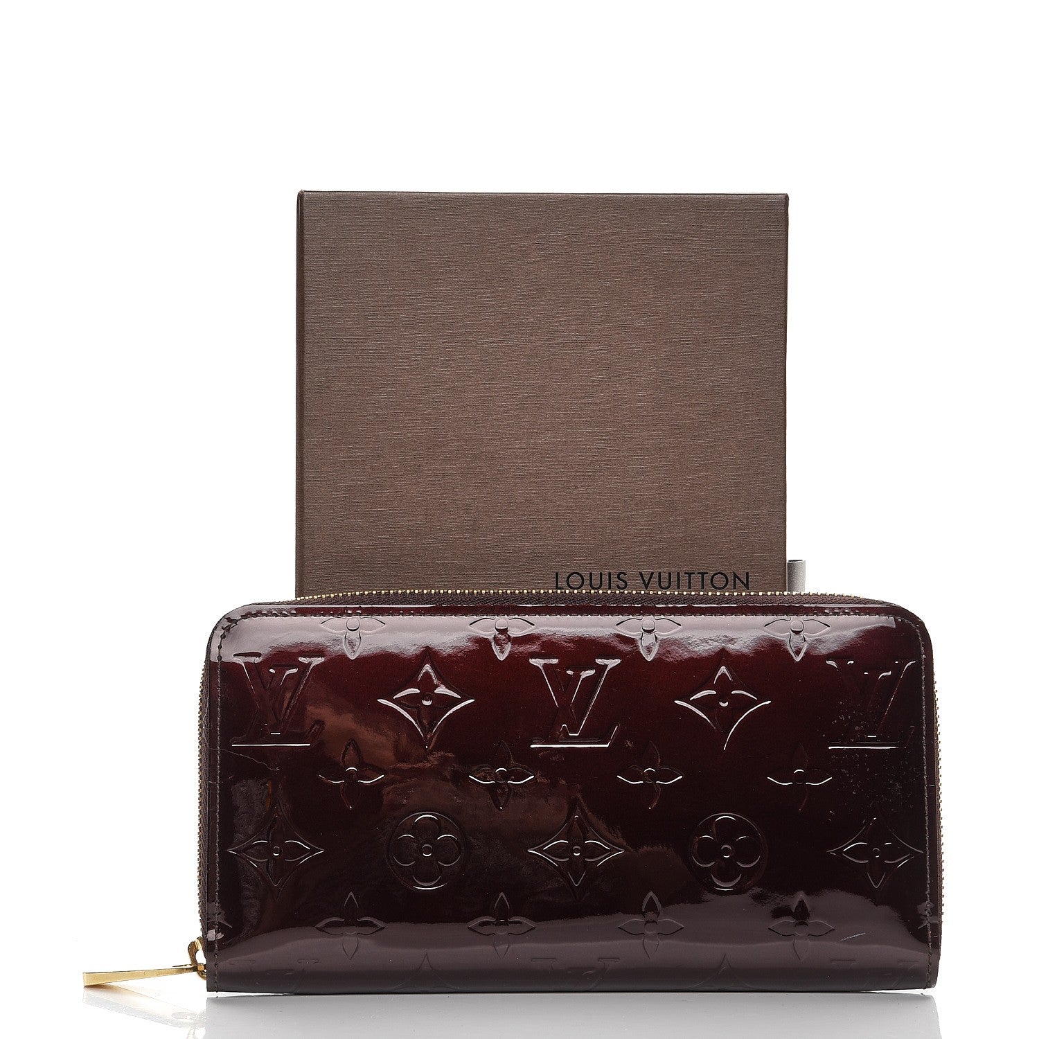 Louis Vuitton Vernis Zippy Wallet Amarante 7 of 7