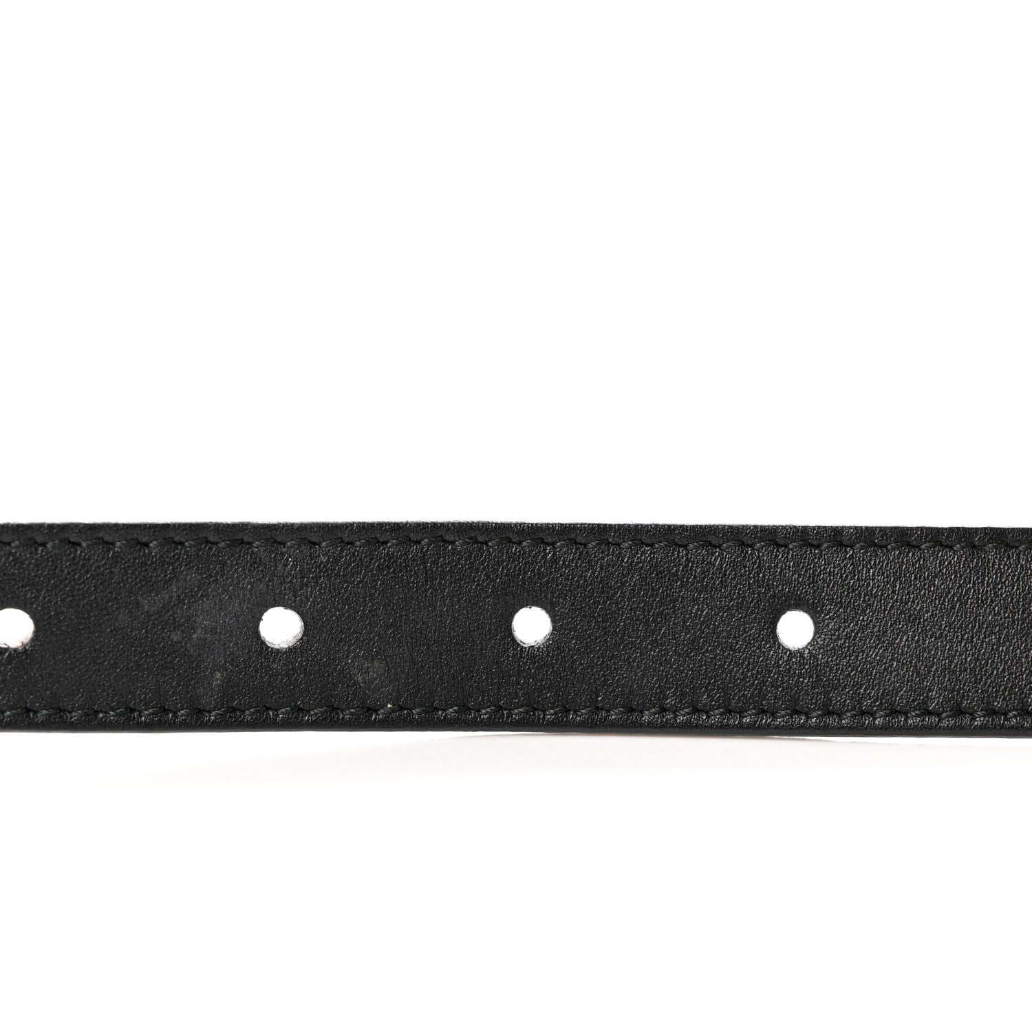 Gucci Calfskin Double G 20mm Belt 75 30 Black 4 of 5