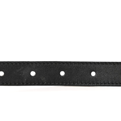 Gucci Calfskin Double G 20mm Belt 75 30 Black 4 of 5