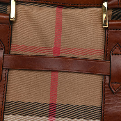 Burberry House Check Tote Dark Tan 25 of 31