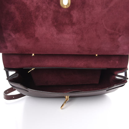 Mulberry Natural Grain Leather Amberley Satchel Oxblood 5 of 10