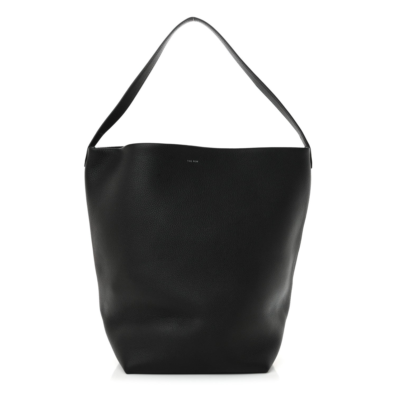 The Row Grained Calfskin Large N/S Park Tote Black 1 of 11