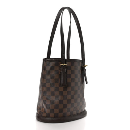 Louis Vuitton Damier Ebene Marais Bucket 23 3 of 10