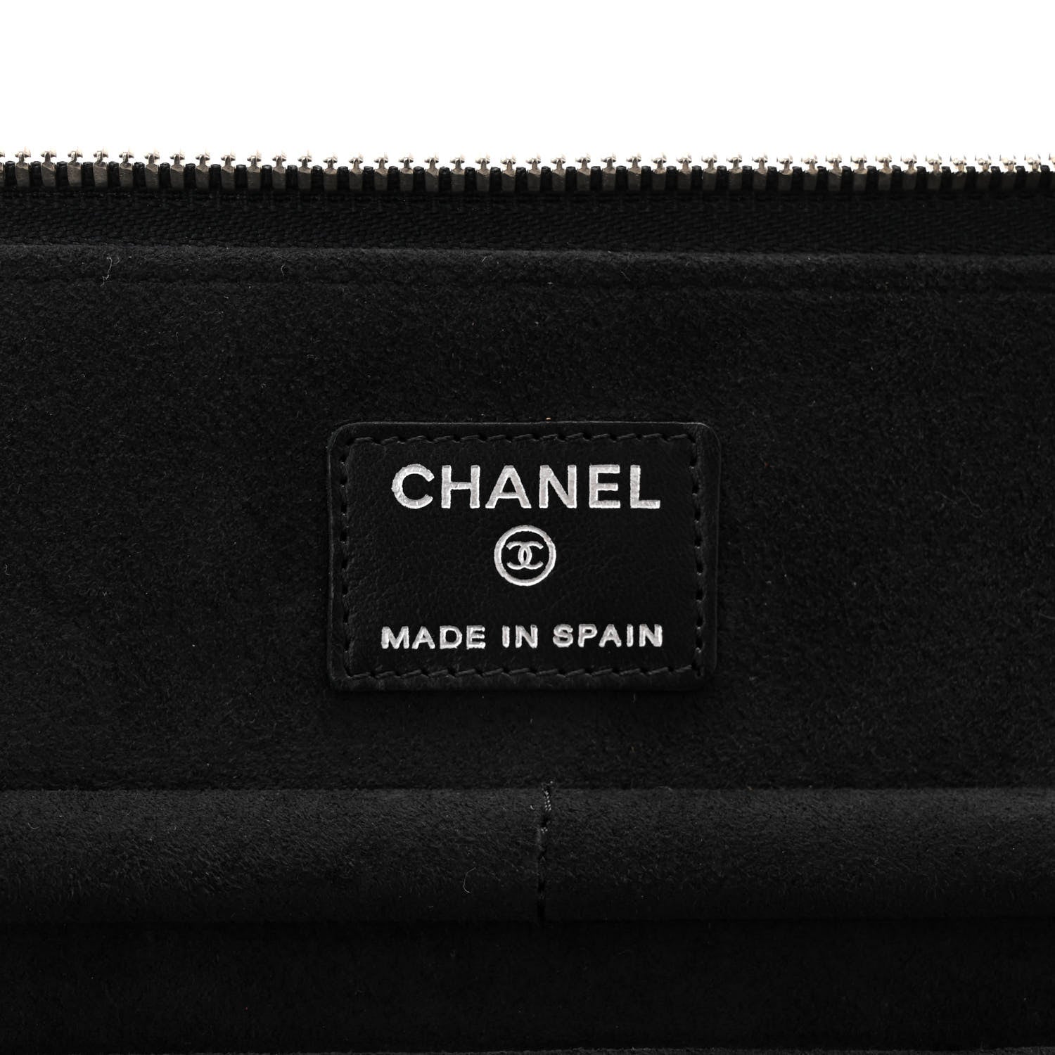 Chanel Lambskin Quilted Large Jewelry Case Black 7 of 11