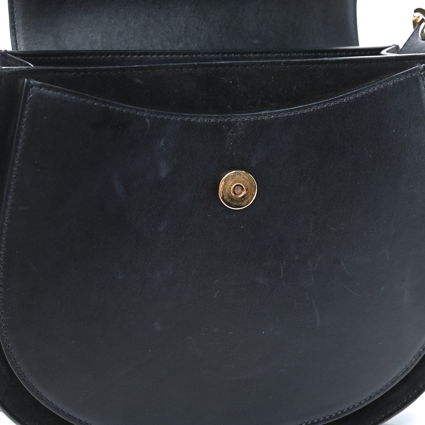 Calfskin Large Tess Bag Black