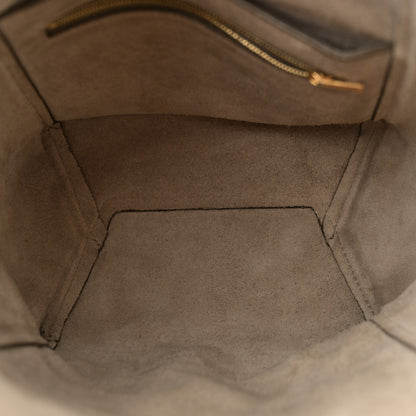 Celine Soft Grained Calfskin Small Sangle Bucket Bag Taupe 5 of 9