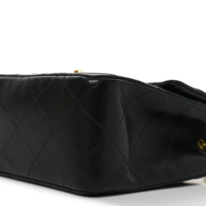 Chanel Lambskin Quilted Mini Square Flap Black 10 of 12