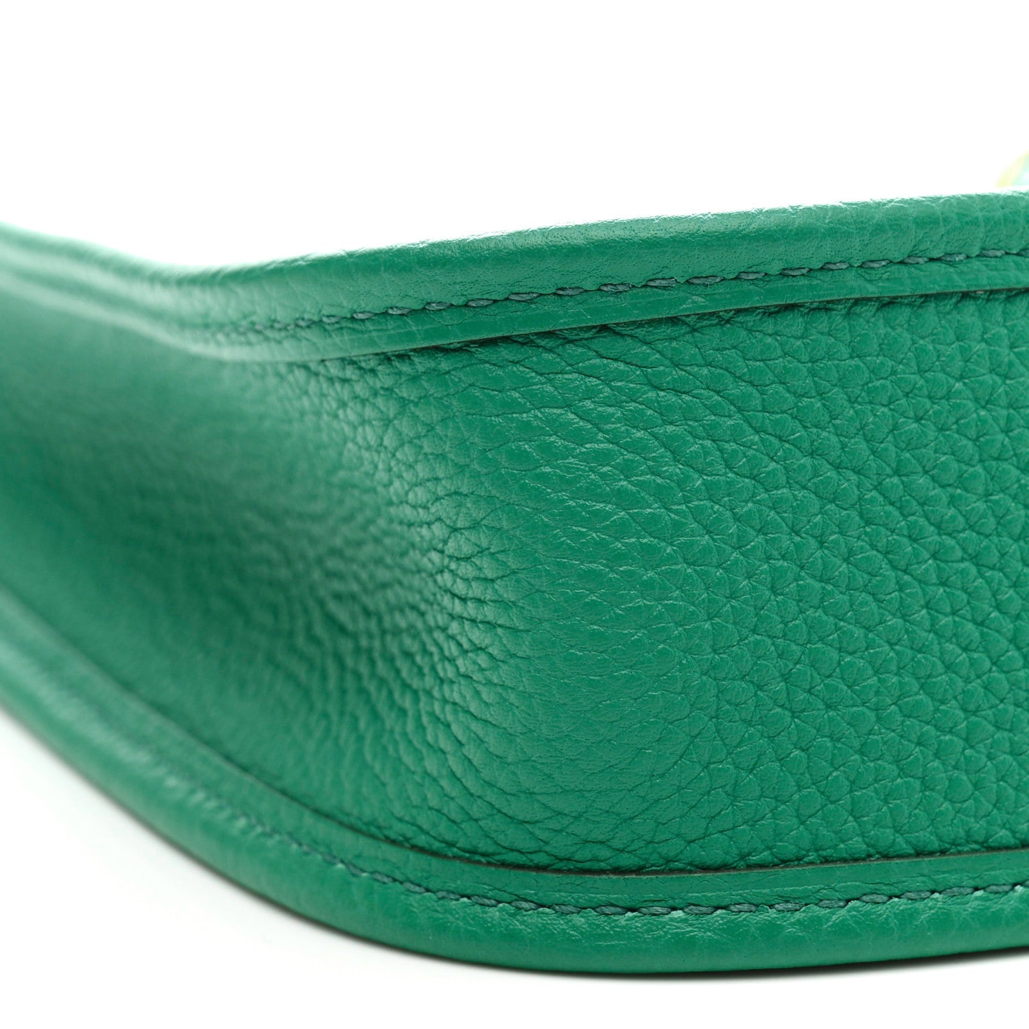 Hermes Taurillon Clemence Evelyne TPM Vert Vertigo 9 of 10