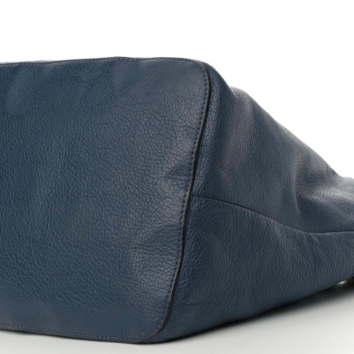 Chloe Calfskin Large New Marcie Tote Royal Navy 10 of 17