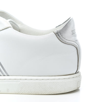 Hermes Nappa Womens Avantage Sneakers 39.5 White Argent 11 of 24