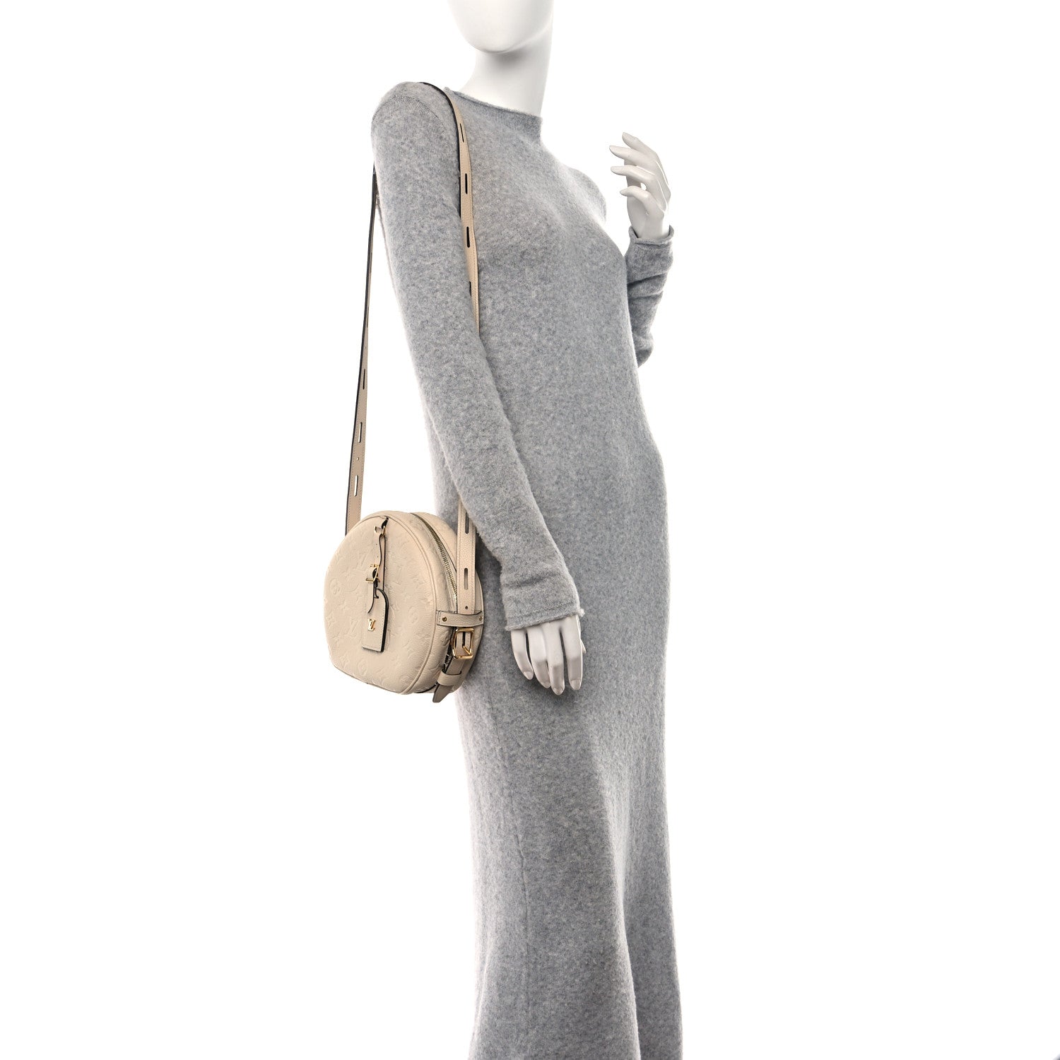 Louis Vuitton Empreinte Boite Chapeau Souple MM Creme 2 of 11