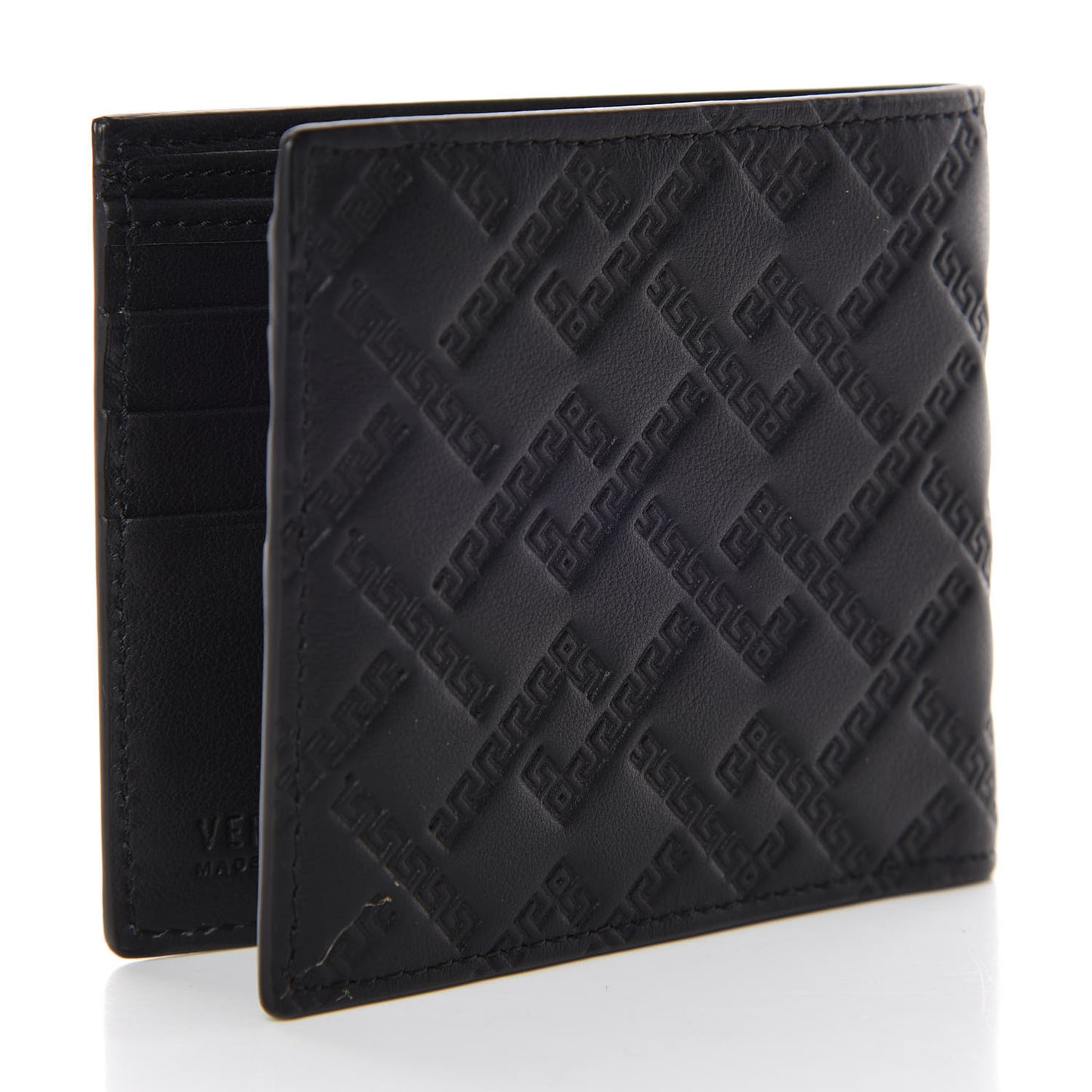 Nappa Logo Bi-Fold Wallet Black