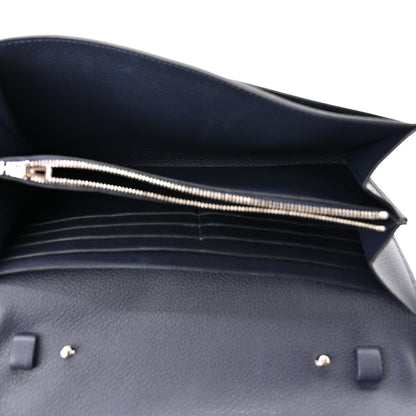 Hermes Evercolor Constance Wallet To Go Bleu Nuit 5 of 10