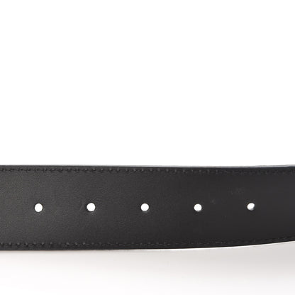 Louis Vuitton Suede Calfskin Mini Damier 40mm LV Initiales Belt 90 36 Green 6 of 6