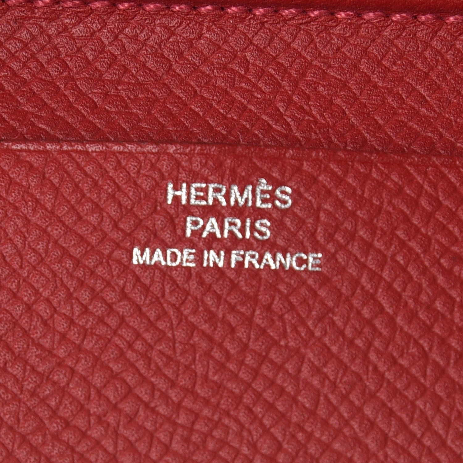 Hermes Epsom Vision Agenda Rouge Casaque 6 of 6