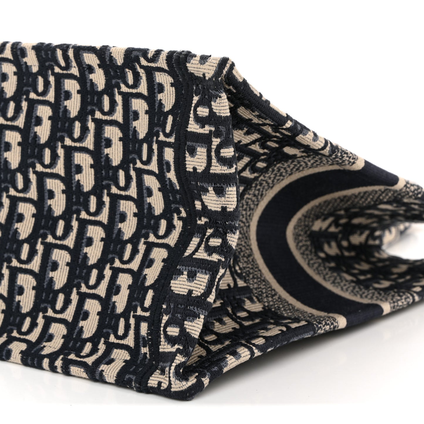 Oblique Medium Book Tote Blue Multicolor