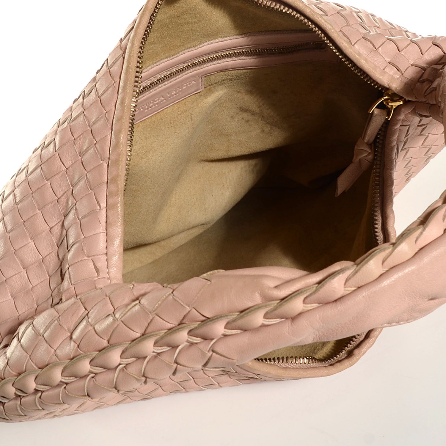 Bottega Veneta Nappa Intrecciato Medium Veneta Hobo Lotus 5 of 9