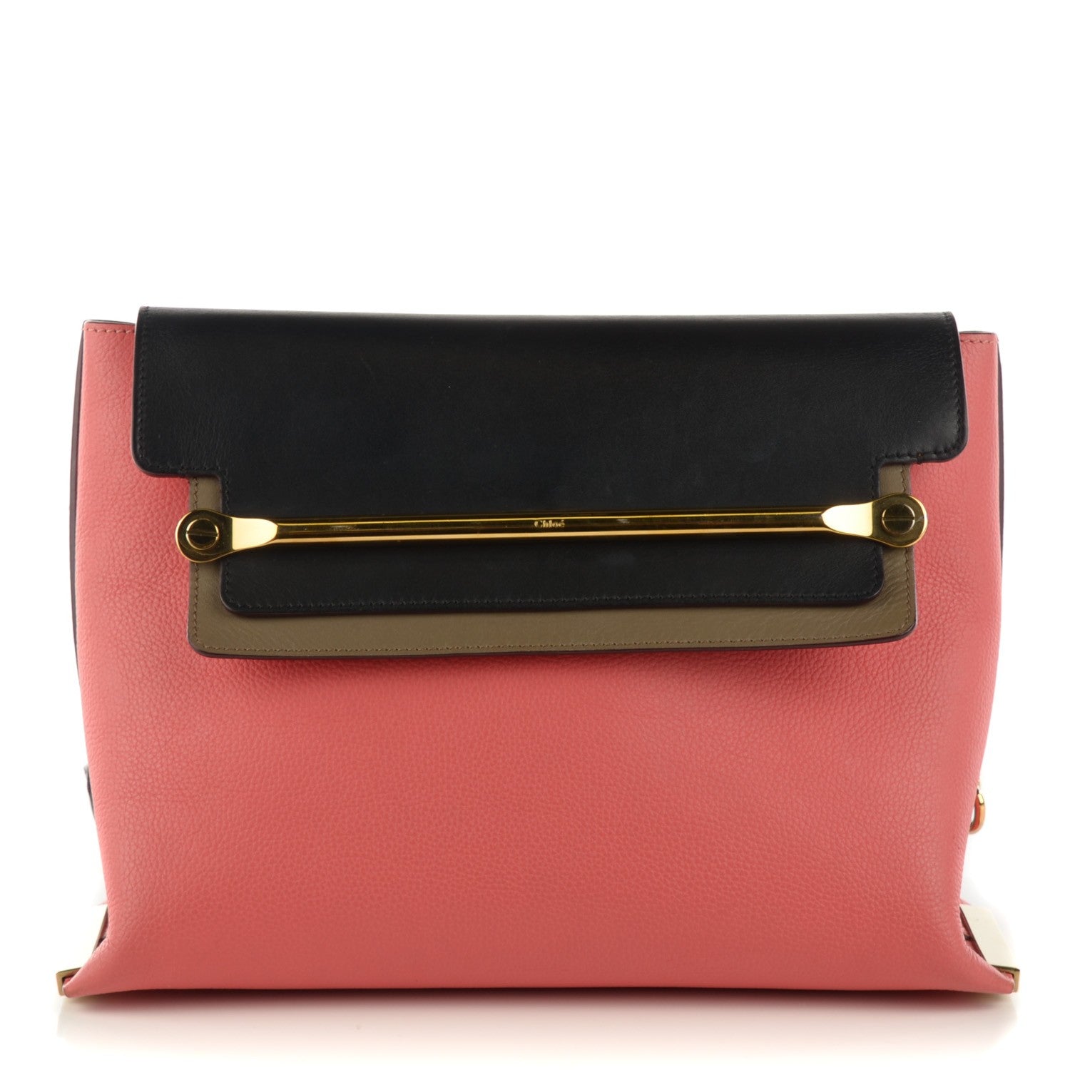 Chloe Calfskin Medium Clare Shoulder Bag Star Red 1 of 7