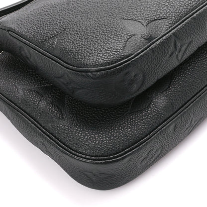 Louis Vuitton Empreinte Monogram Giant Multi Pochette Accessories Black 11 of 13
