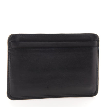 Chanel Calfskin Quilted Cambon Card Holder Black 3 of 8