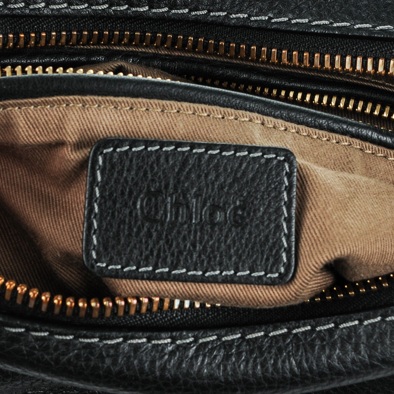 Chloe Calfskin Medium Marcie Satchel Black 6 of 7