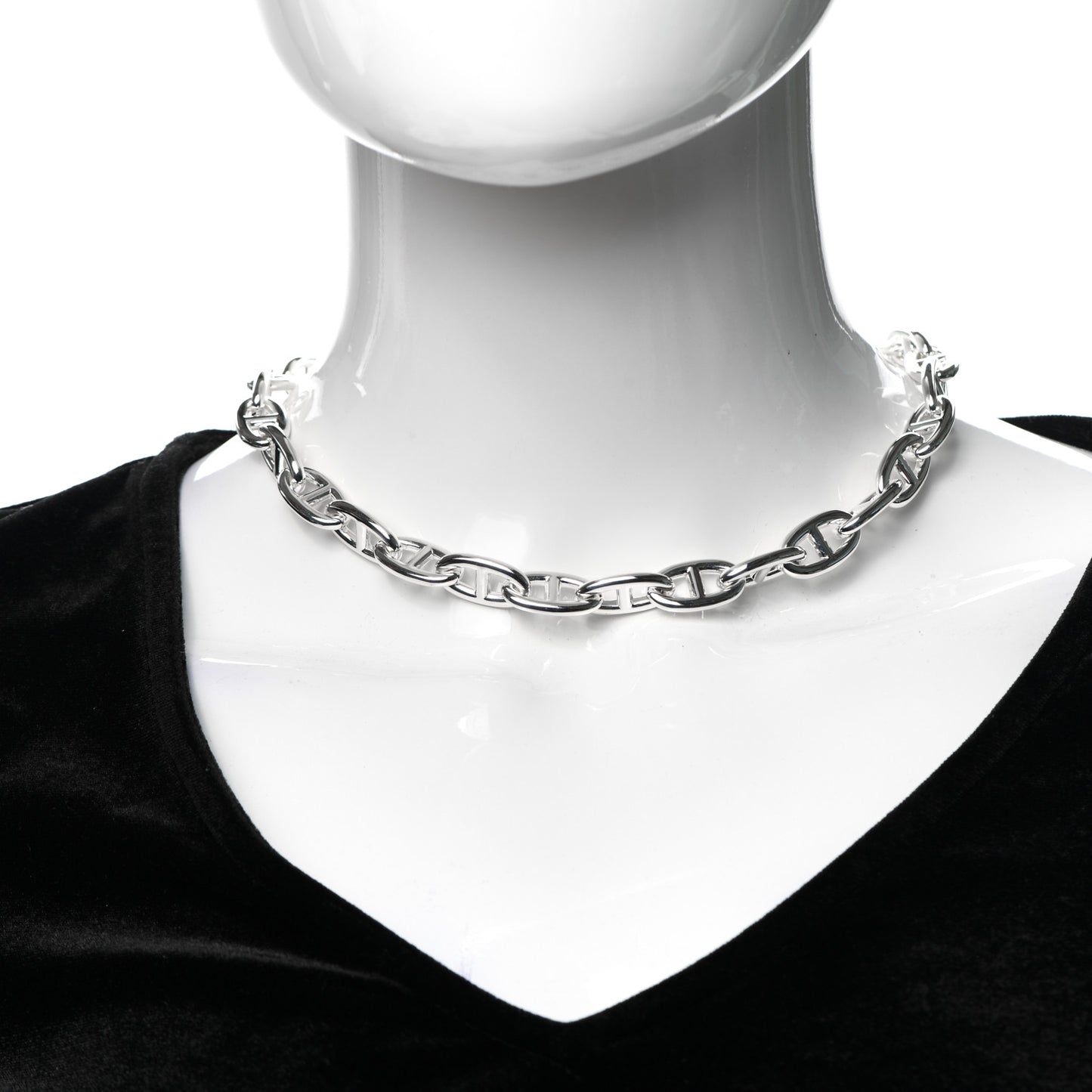 Sterling Silver GM Chaine D'Ancre Necklace