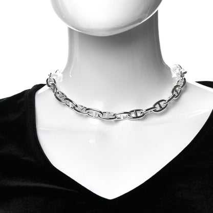 Hermes Sterling Silver GM Chaine D'Ancre Necklace 2 of 6
