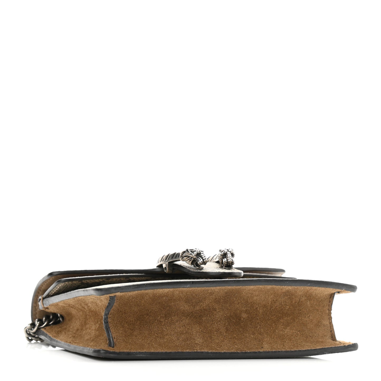 GG Supreme Monogram Super Mini Dionysus Shoulder Bag Taupe