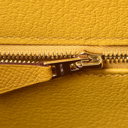 Hermes Epsom Birkin 35 Jaune Ambre 22 of 38